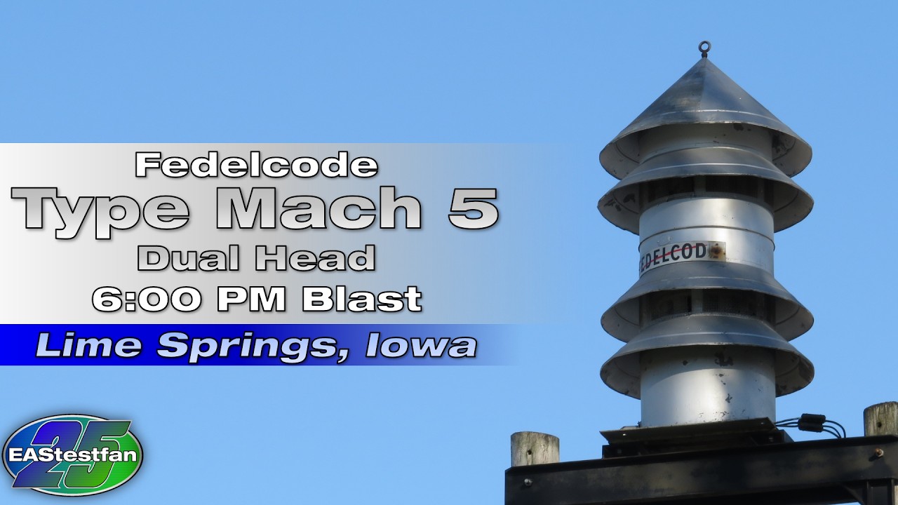 Fedelcode Type Mach 5 (Dual Head) 6:00 PM Blast - Lime Springs, Iowa ...