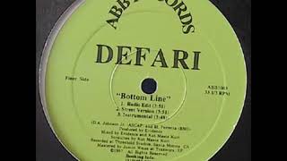 Defari - Bottom Line (Instrumental)