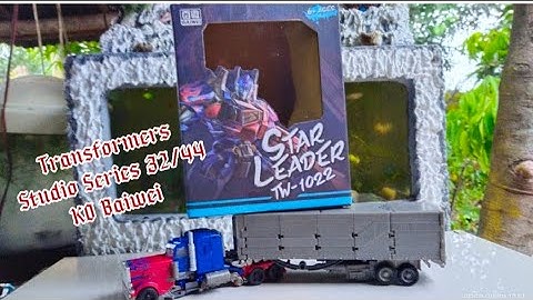 TRANSFORMERS STUDIO SERIES 32/44 KO BAIWEI STAR LEADER TW-1022. OPTIMUS PRIME, UNBOXING