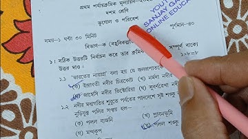 class 10 geography 1st unit test question paper 2025 | class 10 geography 1st unit test suggestion