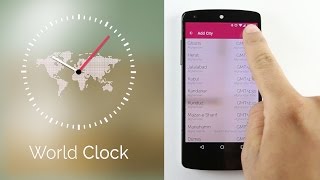 World Clock App | Alarm & Widget | Android ,iOS App from AppSourceHub screenshot 4