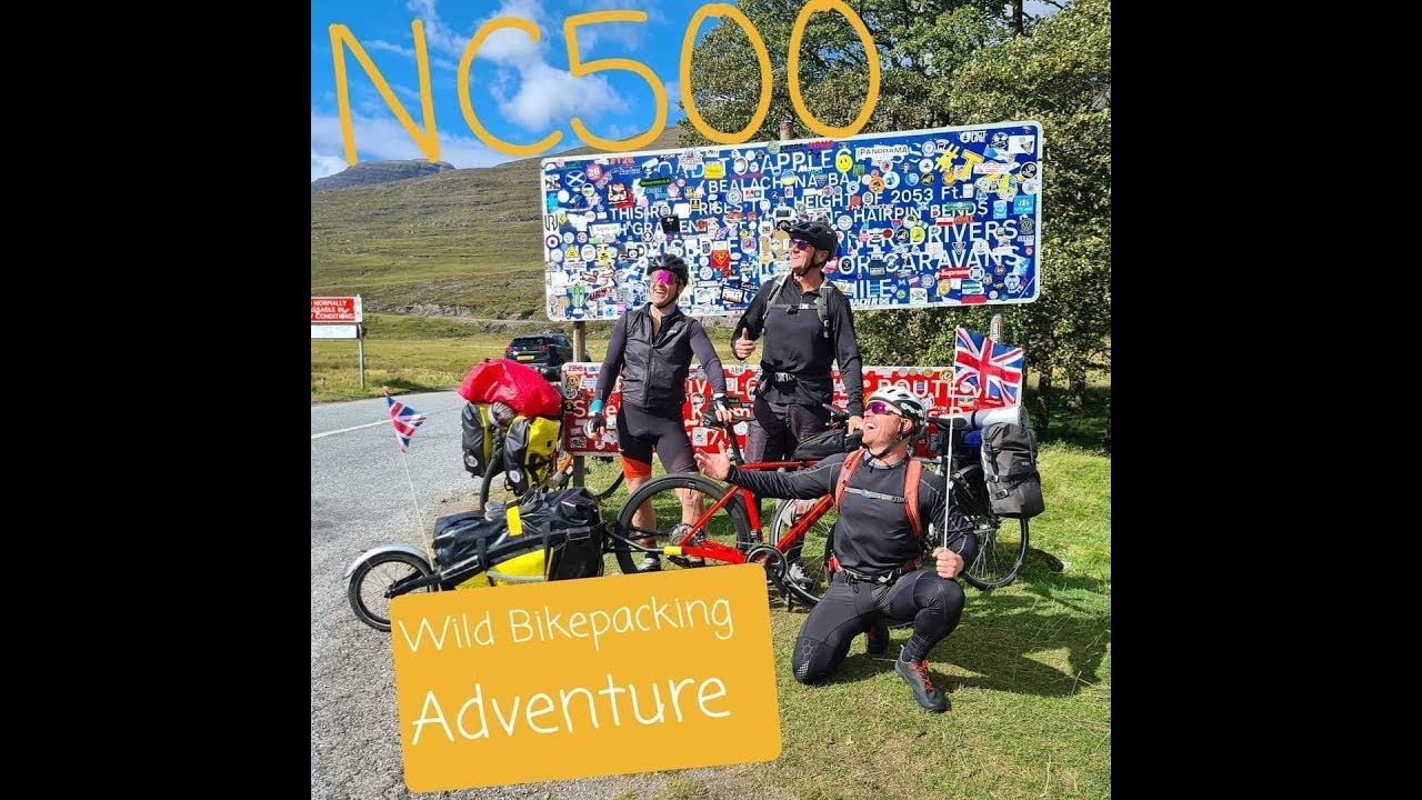 NC500 Bikepacking Wild camping Adventure, YouTube