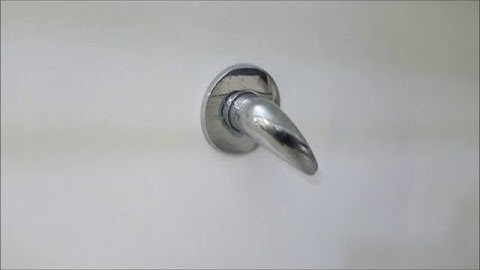 Changing Mixer Tap/Faucet Cartridge Type valve