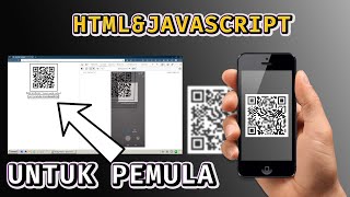 Tutorial Bikin Web QRCODE Generator Di HTML screenshot 3