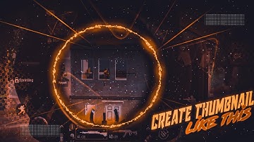 Make this amazing PUBG Mobile Thumbnail for montages on android| PS TOUCH edit