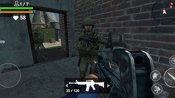 Swat Gun Games: Black ops game ✯ Android Gameplay