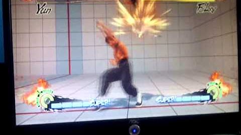 SSF4 AE 2012 Feilong Unblockable on Yun