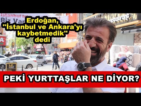 Erdoğan, ''Esasen İstanbul ve Ankara'yı kaybetmedik'' dedi... Ne düşünüyorsunuz?