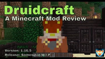 All you have to know about DruidCraft! || Minecraft Mod Showcase