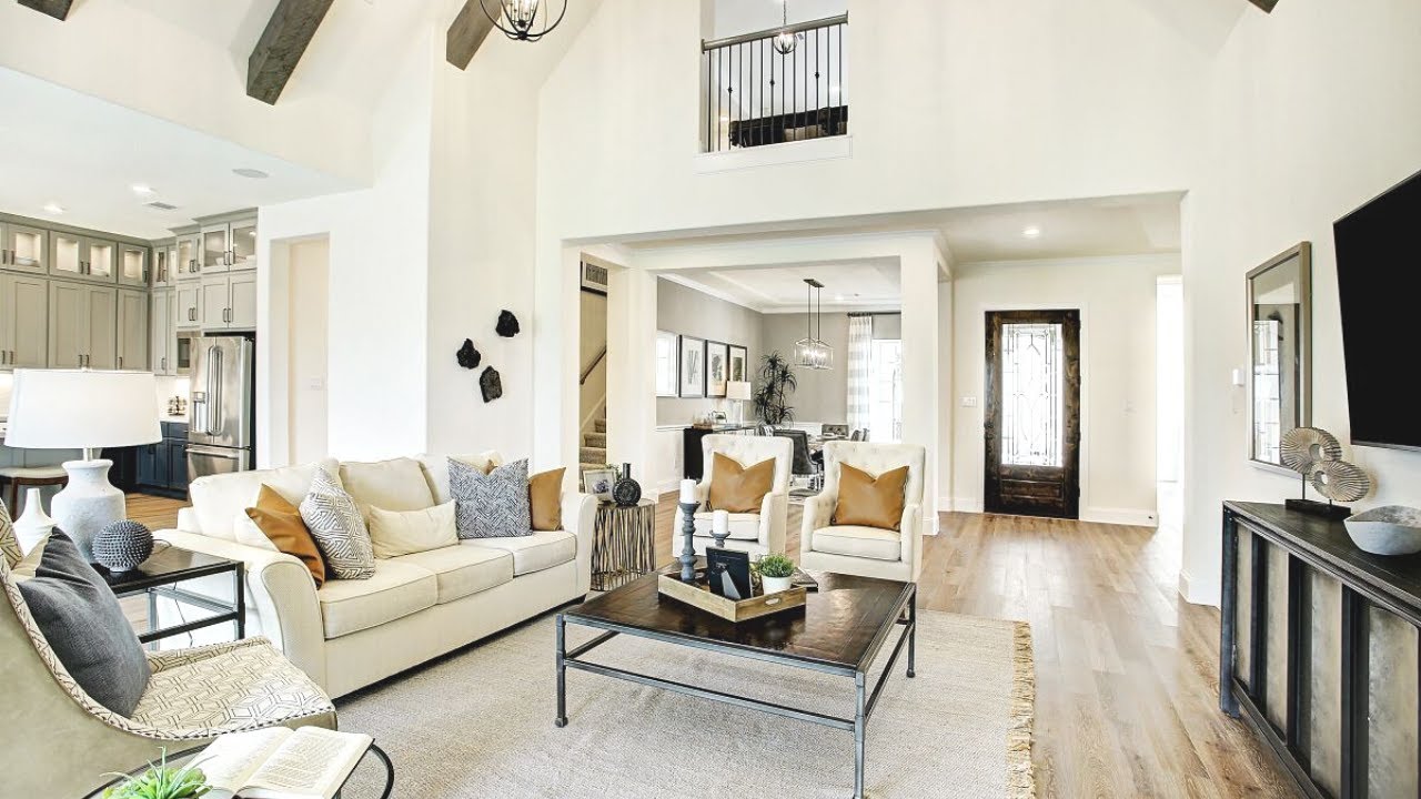 STUNNING SHEA MODEL HOME 4 BED 3. 5 BATH MODEL HOME TOUR NEAR HOUSTON TX YouTube