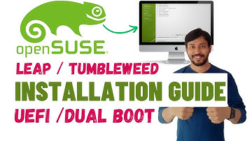 OpenSuse Tumbleweed ,Leap Installation Guide 2023 | UEFI , Dual Boot #opensuse #linux #installation