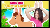 Mon Ane Mon Ane A Bien Mal A La Tete Comptine Chanson Pour Les Petit En Francais Avec Paroles Youtube