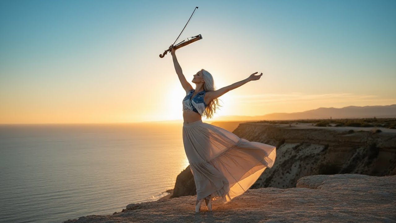 Violet Stirling - Watch Me Rise (Official Music Video) | Epic Cinematic Violin