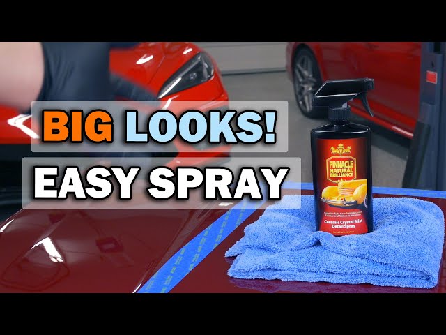 Ceramic Crystal Mist Detail Spray | Fast way to boost your car's looks and existing protection! class=