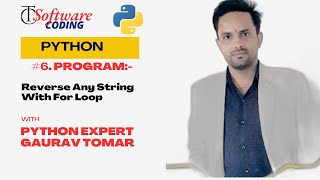 Reverse String in Python with For Loop