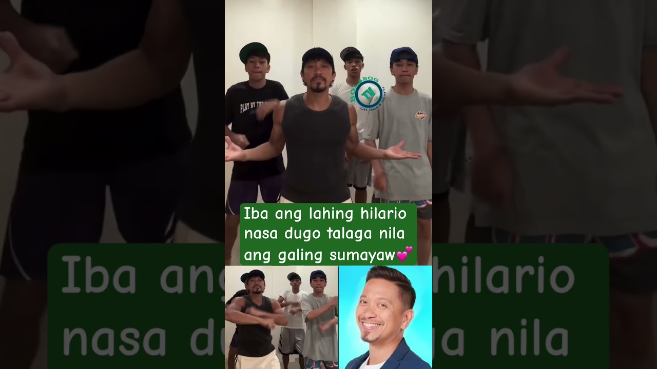 MGA PINSAN NI JHONG HILARIO ANG GAGALING DIN SUMAYAW #jhonghilario