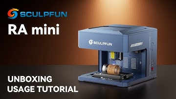 Sculpfun Tutorial: How to Use iCube Ultra with RA mini Rotary