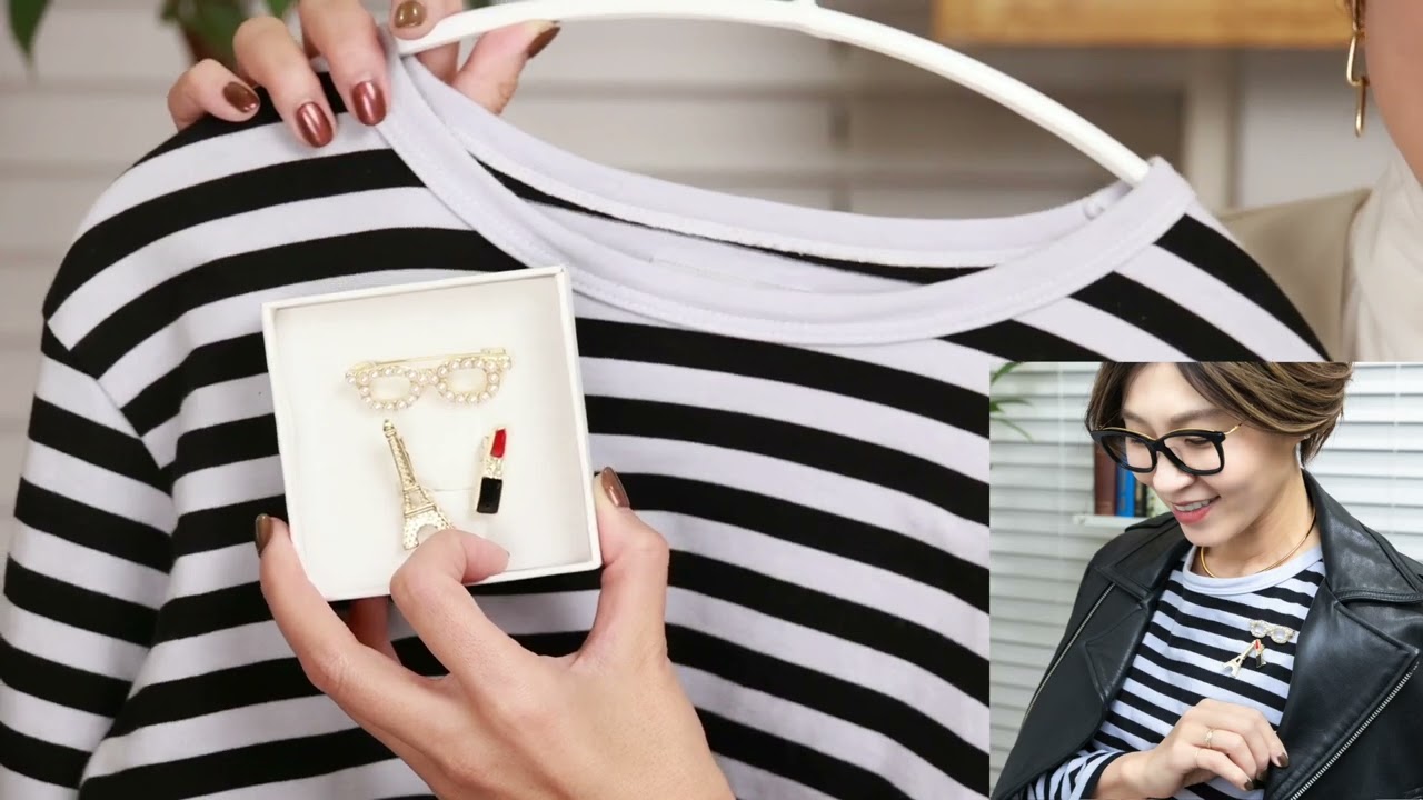 フレンチスタイルブローチセット / オシャレをあきらめない