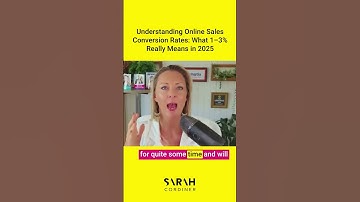 Understanding Online Sales Conversion Rates: What 1–3% Really Means in 2025