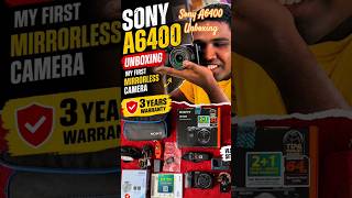 Sony A6400 Unboxing ❤️ 64GB Card + Camera Bag + 3 Years Warranty, My Mirrorless Camera for vlogging