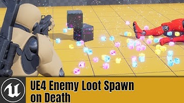 UE4 Enemy Loot Spawn on Death