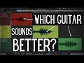 Which guitar sounds better?