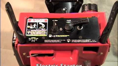 Snowblower basics - single stage vs 2 stage.