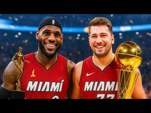 What If LeBron & Luka Played Their ENTIRE Careers Together?