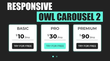 Responsive JS Slider With Owl Carousel 2 Plugin