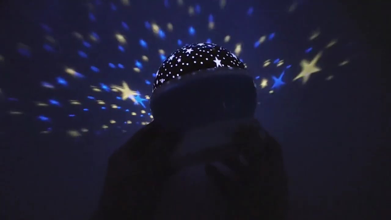 LED Star Projector for Bedroom Night Light for Kids, Night Color Moon Lamp for Children Baby