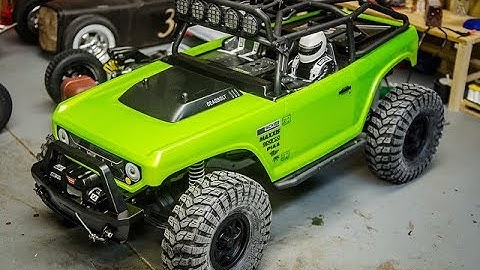 Installing an RC4wd Winch Bumper on the New Axial SCX10