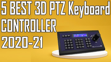 5 Best 3D PTZ Keyboard Controller Review 2020 - 21