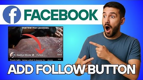 How to Add Follow Button On Facebook Reels (2025 100% Working Trick)