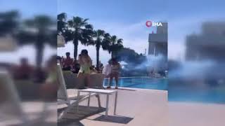 Pendikte Havuz Başında Dj Eşliğinde Korona Virüs Partisi