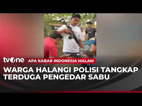 Halangi Petugas Tangkap Pengedar Narkoba, Warga Berkelahi Dengan Polisi | AKIM tvOne