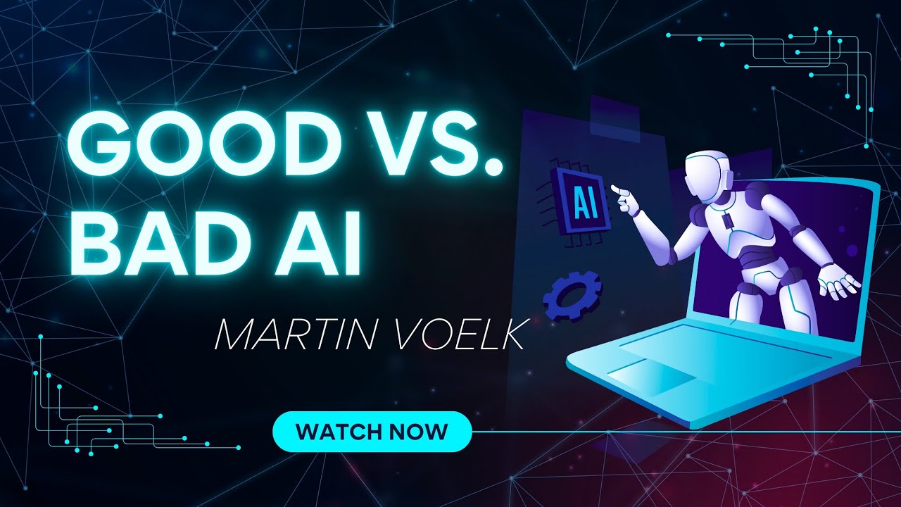 Good VS Bad AI? Let's talk about it. - YouTube