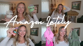 AMAZON LATELY! || SWIM, FUN FINDS, ORGANIZATION, MAKEUP, ETC.