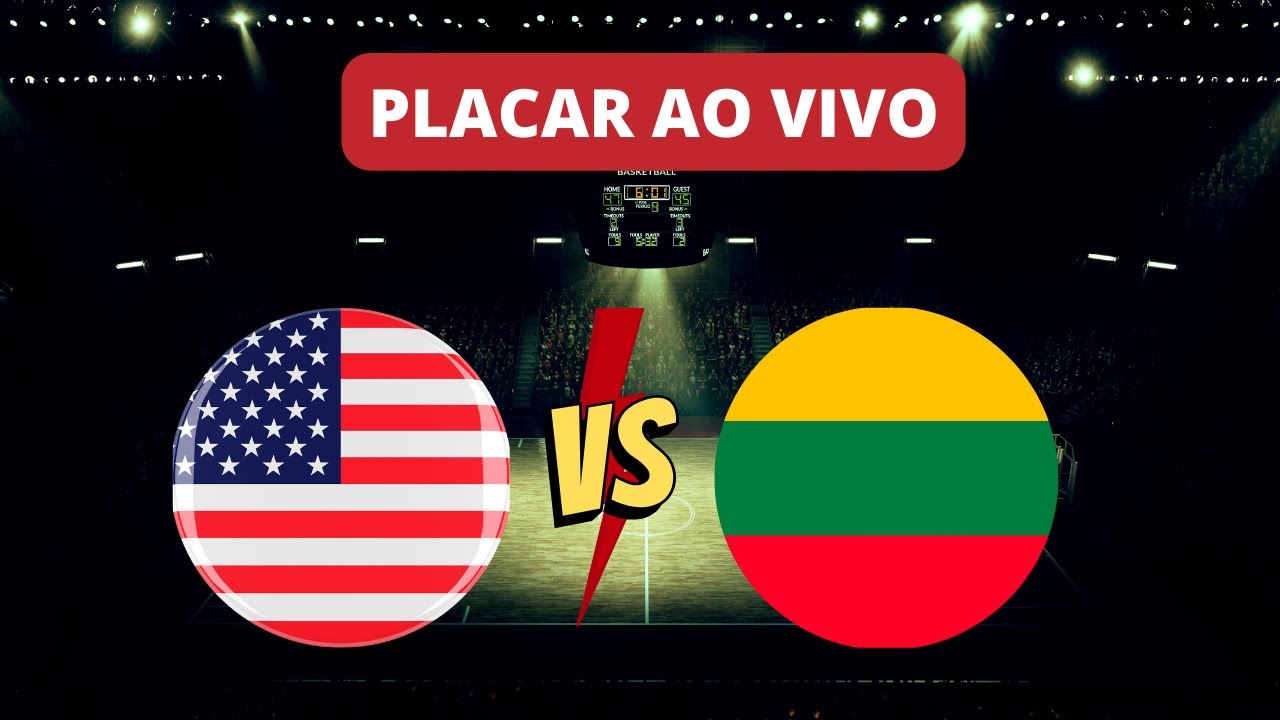 Placar Ao Vivo: Brasil x Letônia  campeonato Mundial de Basquete #basquete  