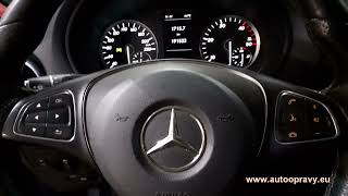Reset Servisu, Nastavení Po Výměně Oleje Motoru Mercedes Vito 2016