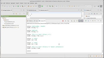 Strings as Sequences (in Scala)