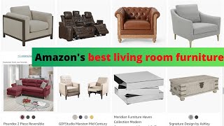 Best leaving room furniture products on Amazon| Best selling on Amazon in USA|sofa set,chair table.