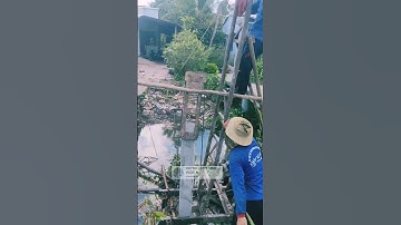 #shorts máy ép cọc bê tông tự chế cực đỉnh #videoviral #tinnong