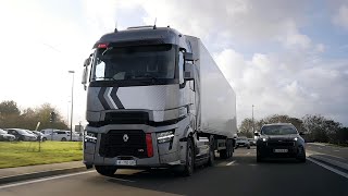 New Renault T High 2024 Grey | Driving across France