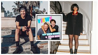 David Dobrik makes fun of his assistant Ella outfit | Views Podcast