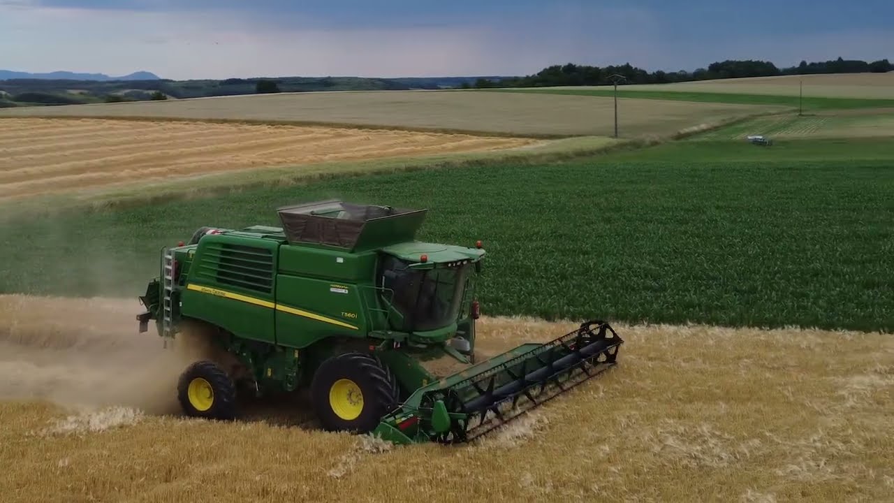 Moisson 2022🌾Full JD🟩🟨 / t560i Hillmaster / John Deere 7910