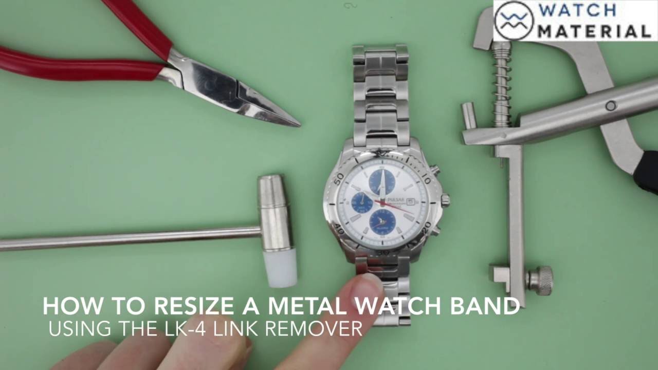 How to Resize My Watch Band | Shorten your Metal Band