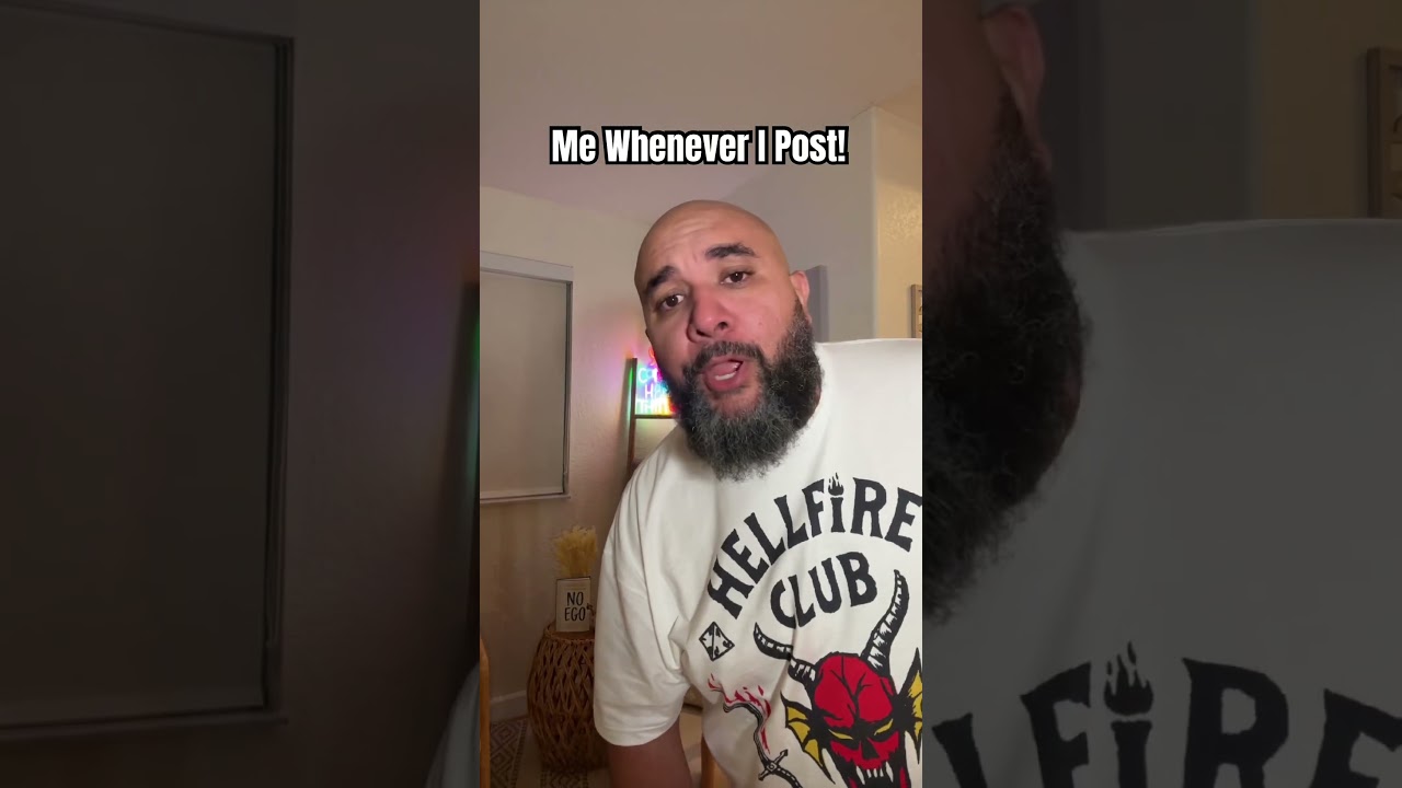 Я каждый раз, когда публикую что-либо!