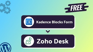 Integrating Kadence Blocks Form with Zoho Desk | Step-by-Step Tutorial | Bit Integrations