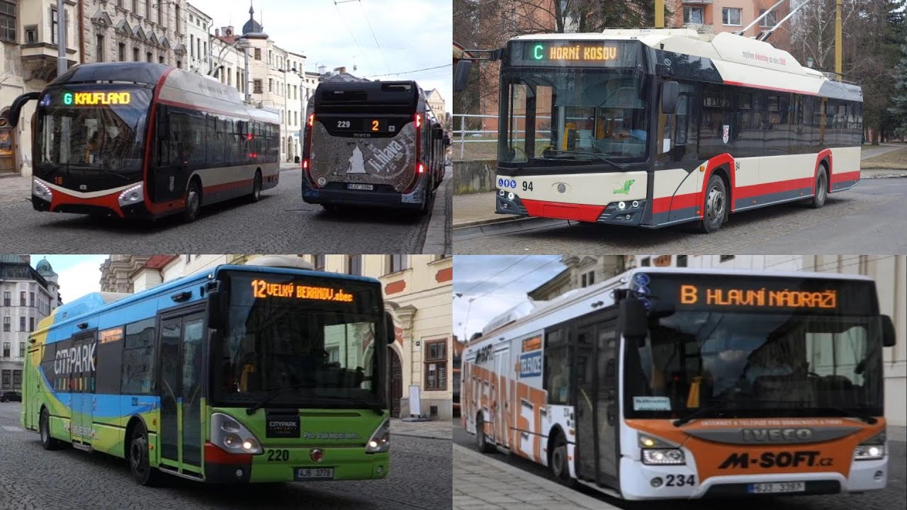 Autobusy a trolejbusy v Jihlavě & Buses and trolleybuses in Jihlava