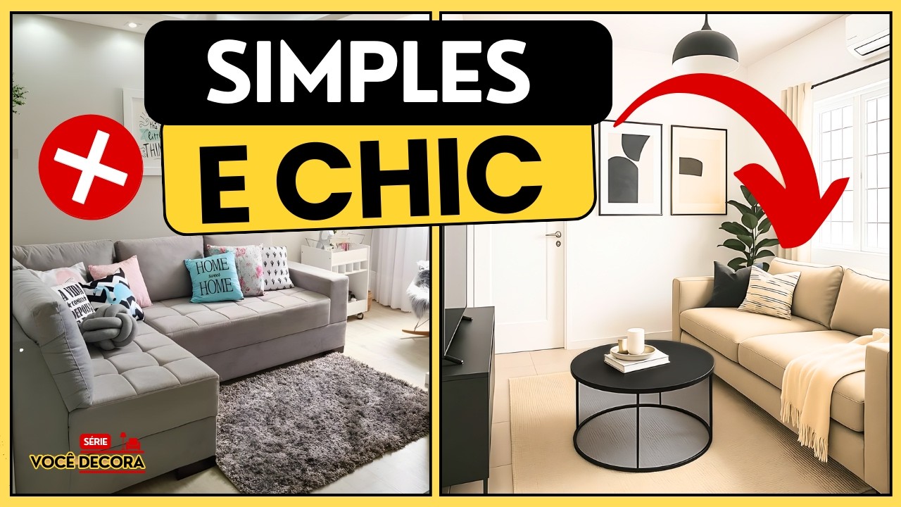 7 coisas da CASA SIMPLES E CHIC  | Decoração barata pode ser elegante